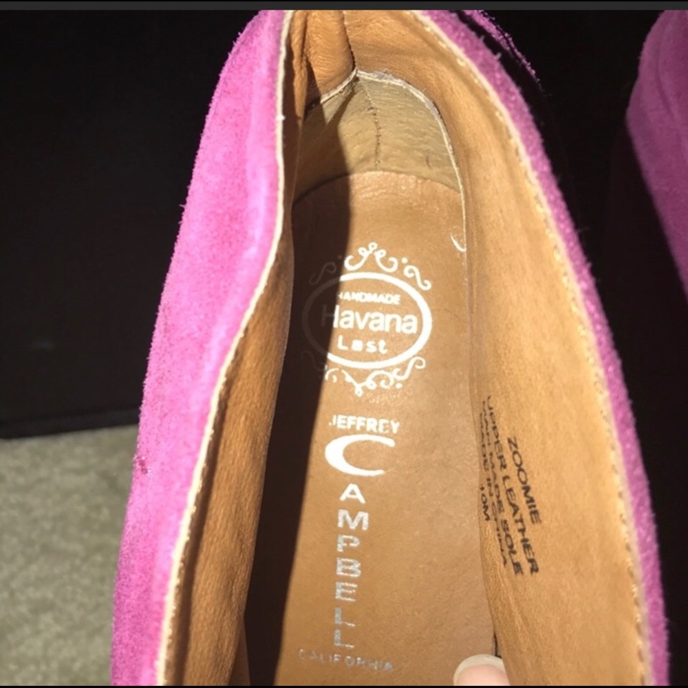 Jeffery Campbell Dark Pink size 10 - Picture 4 of 5